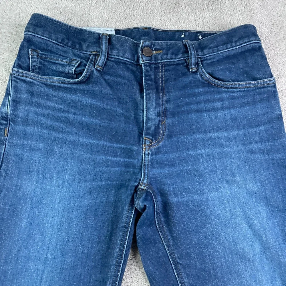 Banana Republic Jeans Mens 32x30 Blue Athletic Tapered Fit Legacy Stretch Denim
